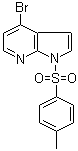 4-Bromo-1-tosyl-7-azaindole molecular structure (CAS 348640-07-3)