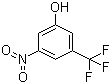 结构式 CAS# 349-57-5, 3-硝基-5-(三氟甲基)苯酚