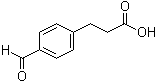 结构式 CAS# 34961-64-3, 4-甲酰基苯丙酸
