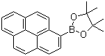 structure of CAS# 349666-24-6, Pyrenyl-1-boronic acid pinacol ester;4,4,5,5-Tetramethyl-2-(1-pyrenyl)-1,3,2-dioxaborolane