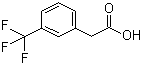 m-(Trifluoromethyl)phenylacetic acid molecular structure (CAS 351-35-9)