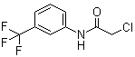 N-(3-Trifluoromethylphenyl)-2-chloroacetamide molecular structure (CAS 351-38-2)