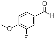 结构式 CAS# 351-54-2, 3-氟-4-甲氧基苯甲醛