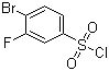 structure of CAS# 351003-51-5, 4-Bromo-3-fluorobenzenesulfonyl chloride