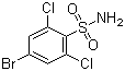 结构式 CAS# 351003-55-9, 4-溴-2,6-二氯苯磺酰胺