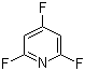结构式 CAS# 3512-17-2, 2,4,6-三氟吡啶