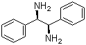 (1R,2R)-(+)-1,2-Diphenylethylenediamine molecular structure (CAS 35132-20-8)