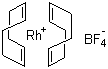 Bis(1,5-cyclooctadiene)rhodium(I) tetrafluoroborate molecular structure (CAS 35138-22-8)