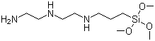 structure of CAS# 35141-30-1, 3-[2-(2-Aminoethylamino)ethylamino]propyl-trimethoxysilane;2-[2-(3-Trimethoxysilylpropylamino)ethylamino]ethylamine; (3-(Trimethoxysilyl)propyl)diethylenetriamine