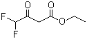structure of CAS# 352-24-9, Ethyl 4,4-difluoroacetoacetate;Ethyl 4,4-difluoro-3-oxobutanoate