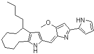 (±)-Butylcycloheptylprodiginine molecular structure (CAS 352304-41-7)