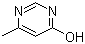 4-Hydroxy-6-methylpyrimidine molecular structure (CAS 3524-87-6)