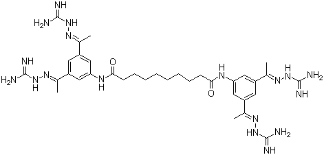 Semapimod molecular structure (CAS 352513-83-8)