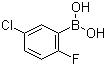 5-Chloro-2-fluorobenzeneboronic acid molecular structure (CAS 352535-83-2)