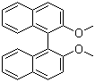 结构式 CAS# 35294-28-1, (R)-(+)-2,2'-二甲氧基-1,1'-联萘