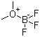 Boron trifluoride dimethyl etherate molecular structure (CAS 353-42-4)