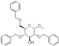 Methyl 2,4,6-tri-O-benzyl-alpha-D-glucopyranoside molecular structure (CAS 35303-86-7)