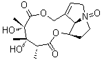 结构式 CAS# 35337-98-5, 野百合碱氧化物