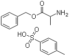 DL-Alanine phenylmethyl ester 4-methylbenzenesulfonate molecular structure (CAS 35386-78-8)