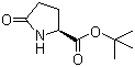 L-Pyroglutamic acid tert-butyl ester molecular structure (CAS 35418-16-7)