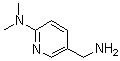 structure of CAS# 354824-17-2, 6-(Dimethylamino)-3-pyridinemethanamine;5-(Aminomethyl)-N,N-dimethylpyridin-2-amine; 5-Aminomethyl-2-(dimethylamino)pyridine