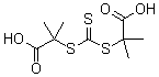 2,2'-[Carbonothioylbis(thio)]bis[2-methylpropanoic acid] molecular structure (CAS 355120-40-0)