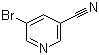 structure of CAS# 35590-37-5, 5-Bromonicotinonitrile;5-Bromo-3-cyanopyridine; 5-Bromopyridine-3-carbonitrile