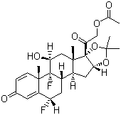 Fluocinonide molecular structure (CAS 356-12-7)