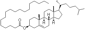Cholesteryl stearate molecular structure (CAS 35602-69-8)
