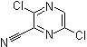 结构式 CAS# 356783-16-9, 3,6-二氯-2-吡嗪甲腈