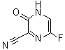 6-Fluoro-3-oxo-3,4-dihydro-2-pyrazinecarbonitrile molecular structure (CAS 356783-31-8)