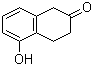 5-Hydroxy-2-tetralone molecular structure (CAS 35697-10-0)