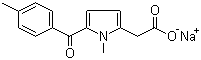 Tolmetin sodium molecular structure (CAS 35711-34-3)