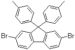 2,7-Dibromo-9,9-bis(4-methylphenyl)-9H-fluorene molecular structure (CAS 357645-37-5)