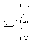 三(2,2,2-三氟乙基)磷酸酯分子结构 (CAS 358-63-4)
