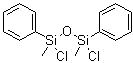1,3-Dichloro-1,3-dimethyl-1,3-diphenyldisiloxane molecular structure (CAS 3582-72-7)