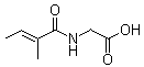 结构式 CAS# 35842-45-6, N-甲基巴豆酰基甘氨酸