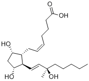 15(R)-Carboprost molecular structure (CAS 35864-81-4)