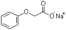 Sodium phenoxyacetate molecular structure (CAS 3598-16-1)