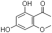 2',4'-Dihydroxy-6'-methoxyacetophenone molecular structure (CAS 3602-54-8)