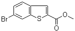 6-Bromobenzothiophene-2-carboxylic acid methyl ester molecular structure (CAS 360576-01-8)