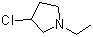 3-Chloro-1-ethylpyrrolidine molecular structure (CAS 3608-70-6)