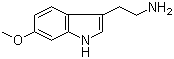 structure of CAS# 3610-36-4, 6-Methoxytryptamine;3-(2-Aminoethyl)-6-methoxyindole