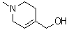1,2,3,6-四氢-1-甲基-4-吡啶甲醇分子结构 (CAS 36166-75-3)