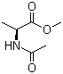 N-Acetyl-L-alanine methyl ester molecular structure (CAS 3619-02-1)