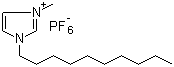 structure of CAS# 362043-46-7, 1-Decyl-3-methylimidazolium hexafluorophosphate;1-Decyl-3-methyl-1H-imidazolium hexafluorophosphate
