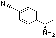 结构式 CAS# 36244-70-9, (S)-(-)-1-(4-氰基苯基)乙胺