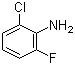 2-Chloro-6-fluoroaniline molecular structure (CAS 363-51-9)