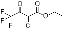结构式 CAS# 363-58-6, 2-氯-4,4,4-三氟乙酰乙酸乙酯