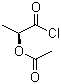 (S)-(-)-2-乙酰氧基丙酰氯分子结构 (CAS 36394-75-9)